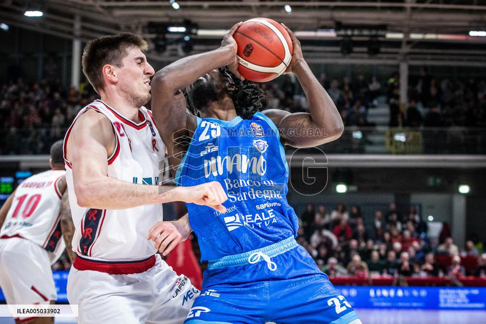 BASKET - Serie A - Una Hotels Reggio Emilia vs Banco di Sardegna Sassari