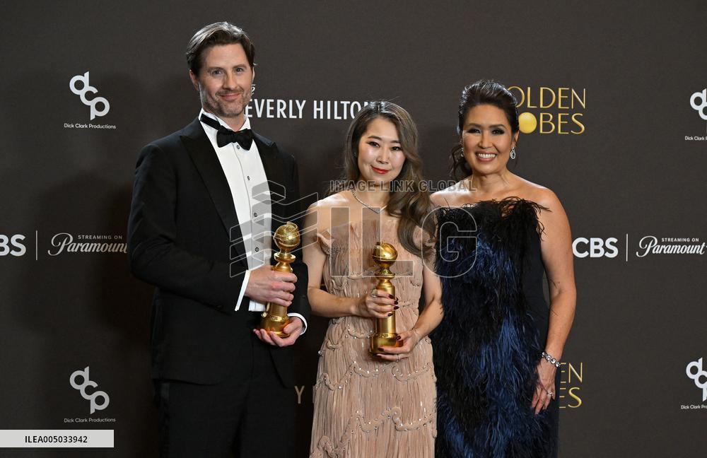 83rd Annual Golden Globes - Press Room