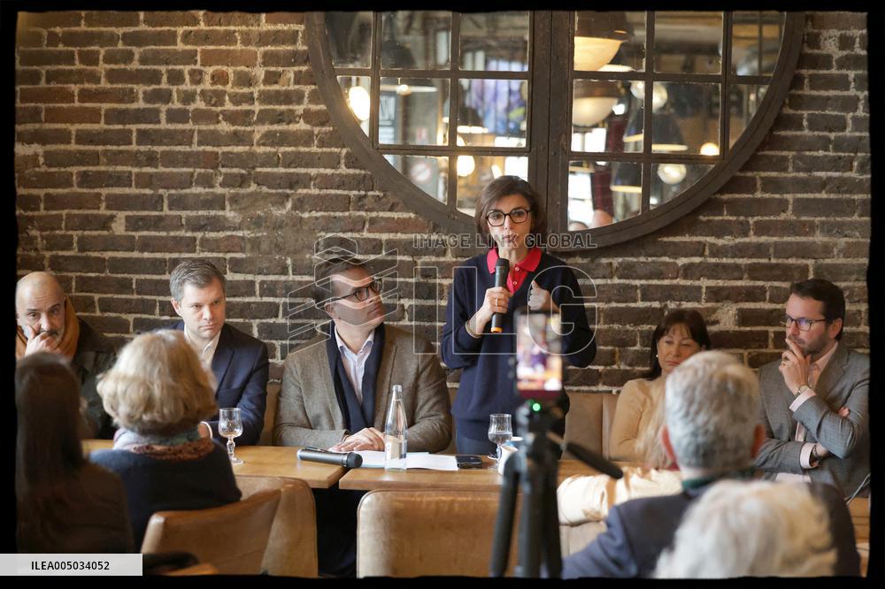 Rachida Dati At Cafe l Industrie - Paris