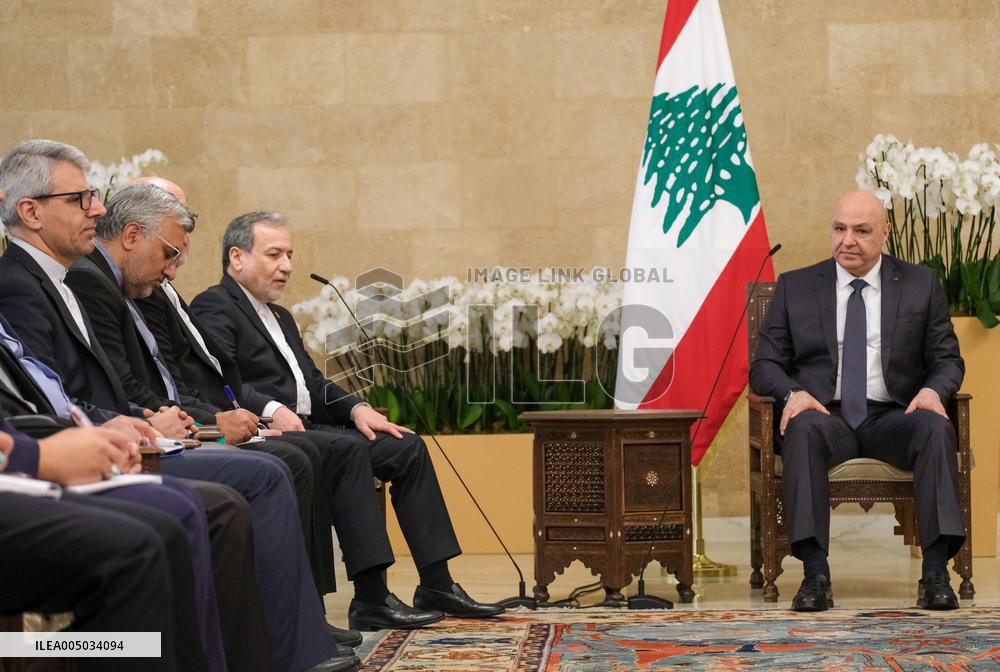 Iran Foreign Minister Visits Lebanon
