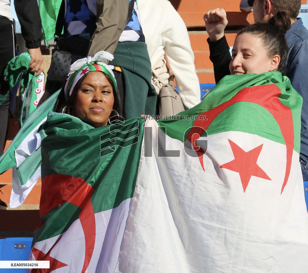 Algeria Supporters At CAN Quarterfinal - Marrakech