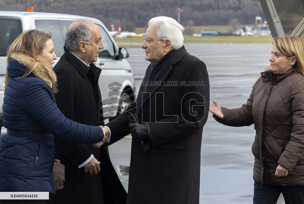 Official Ceremony In Memory Of The Victims Of The Crans-Montana - Martigny