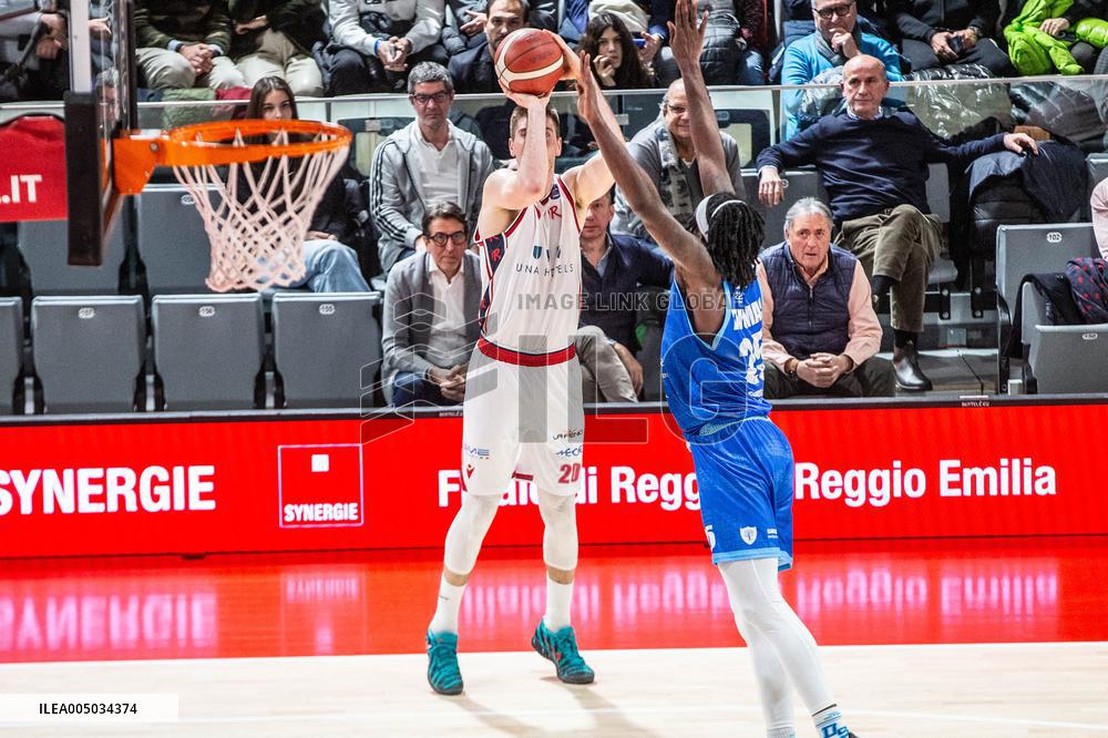 BASKET - Serie A - Una Hotels Reggio Emilia vs Banco di Sardegna Sassari