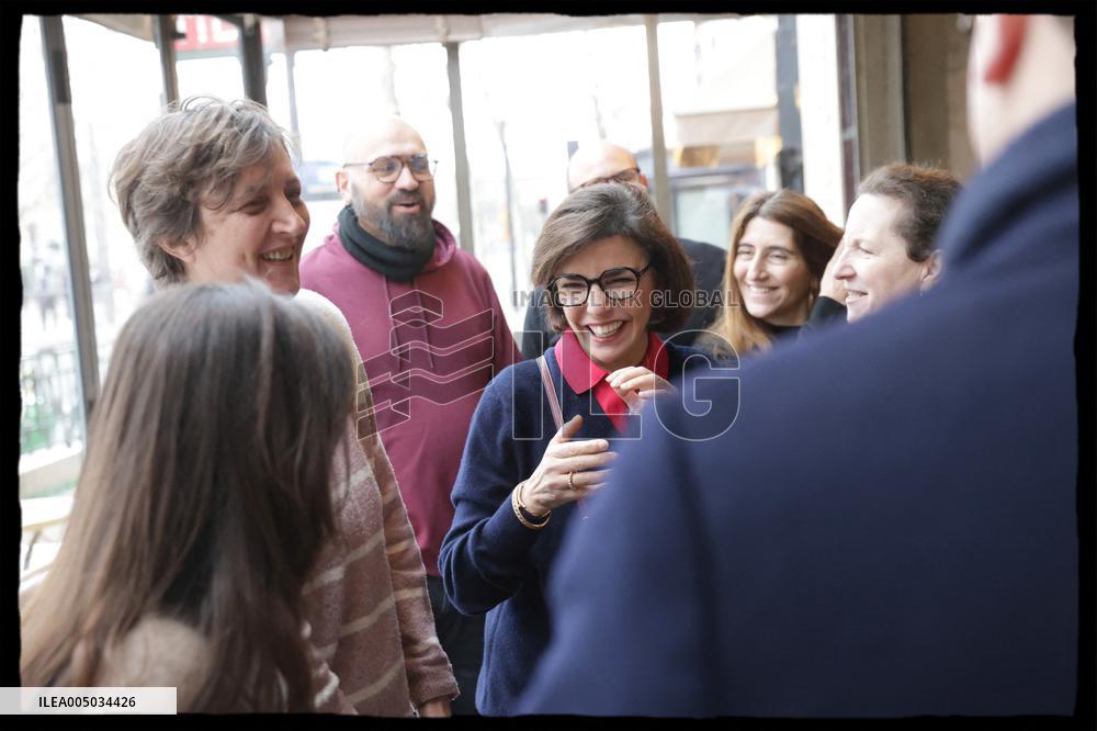 Rachida Dati At Cafe l Industrie - Paris