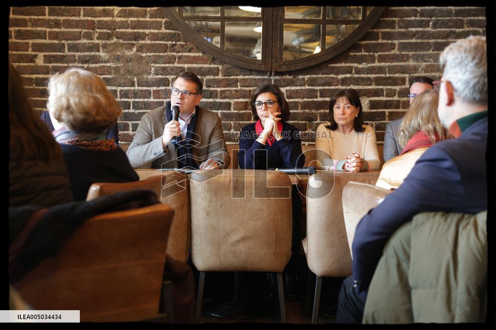 Rachida Dati At Cafe l Industrie - Paris