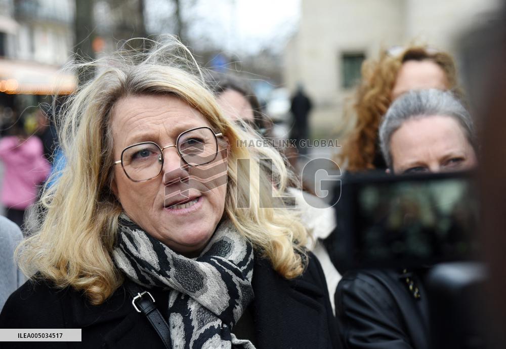 Emmanuel Gregoire, First Market Of The United Left - Paris