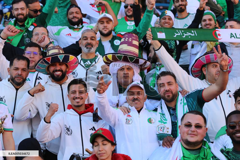 Algeria Supporters At CAN Quarterfinal - Marrakech