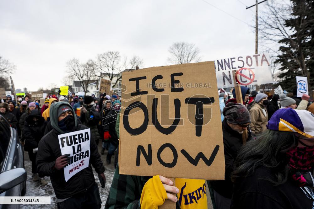 Protest For Renee Good - Minneapolis