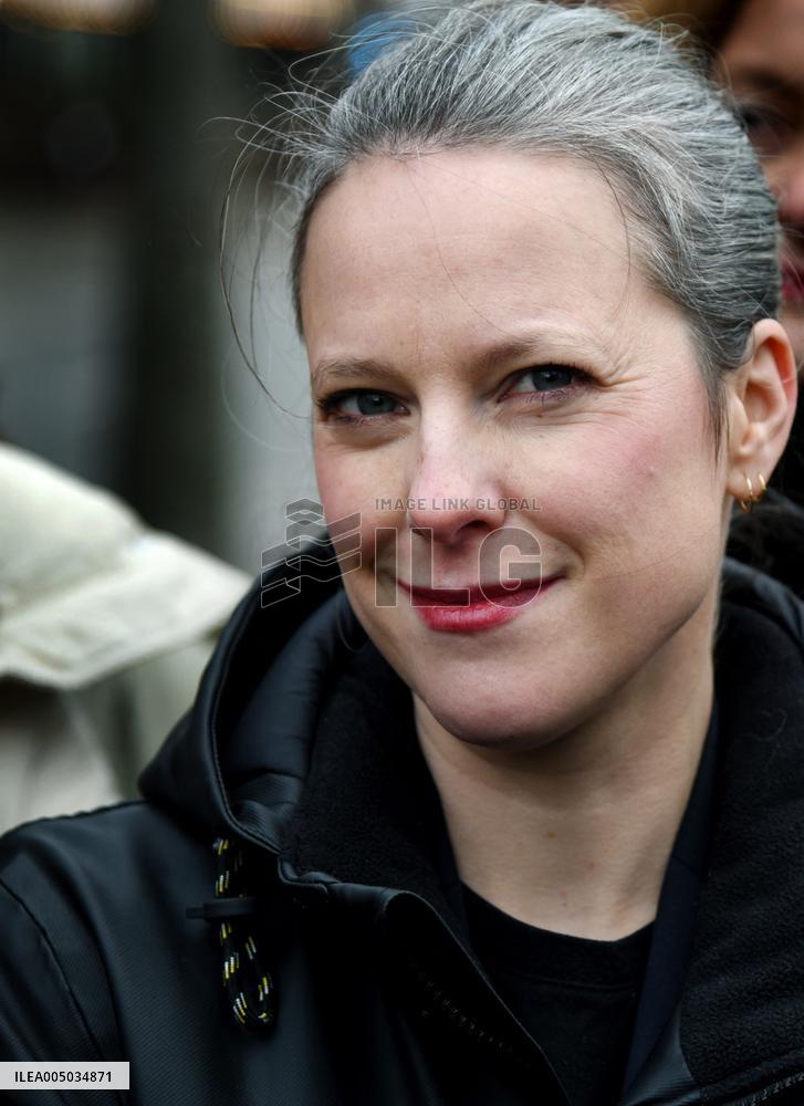 Emmanuel Gregoire, First Market Of The United Left - Paris