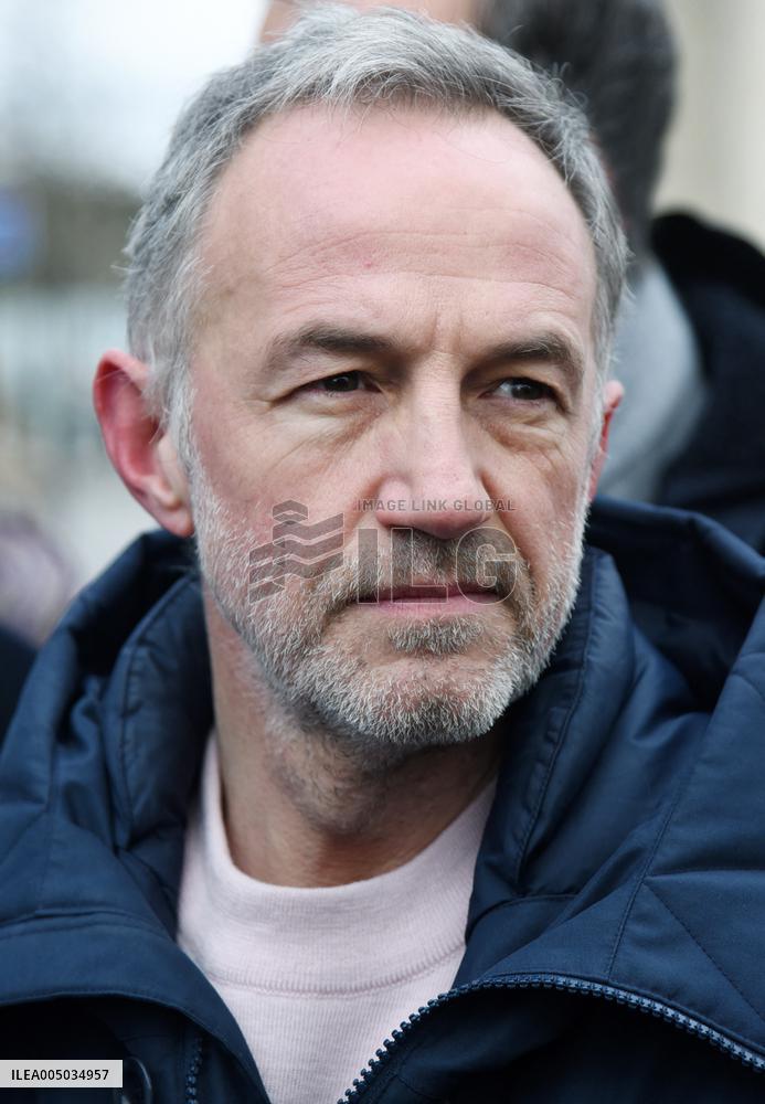 Emmanuel Gregoire, First Market Of The United Left - Paris