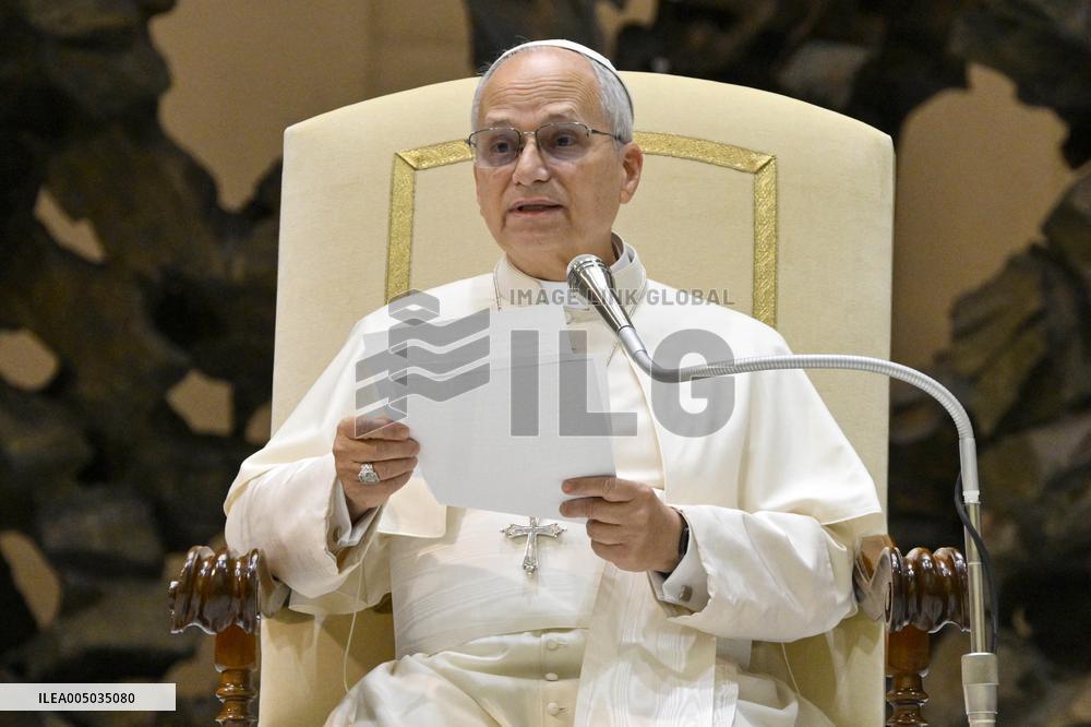 Pope Leo XIV Meets Jubilee Partners - Vatican