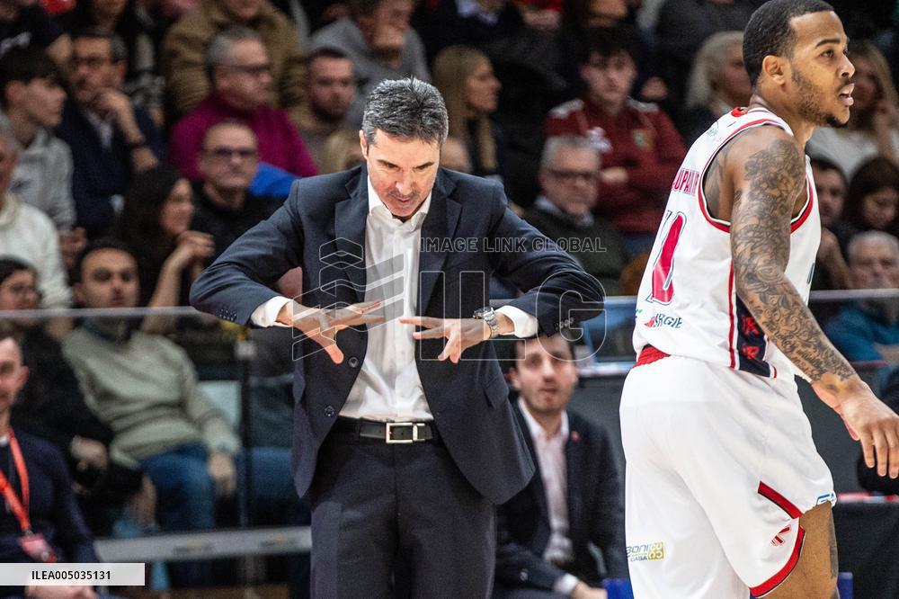 BASKET - Serie A - Una Hotels Reggio Emilia vs Banco di Sardegna Sassari