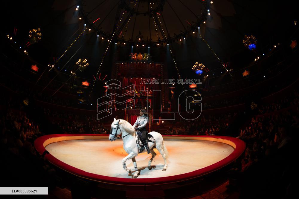 Stephane Rolland Event At Bouglione Winter Circus