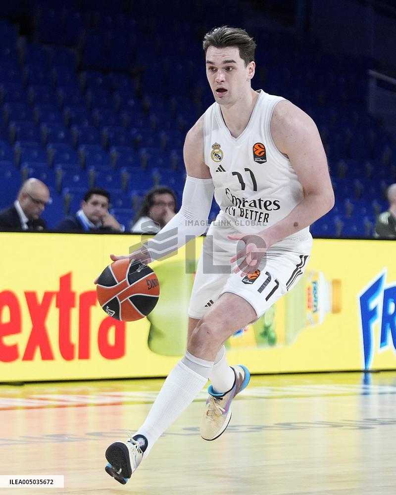 Euroleague - Real Madrid v Maccabi Rapyd Tel Aviv