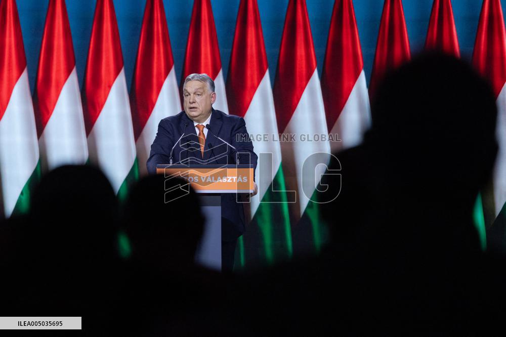 Viktor Orban At The Fidesz Party s 31St Congress - Budapest