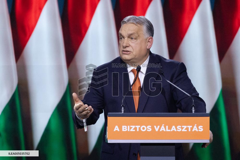 Viktor Orban At The Fidesz Party s 31St Congress - Budapest