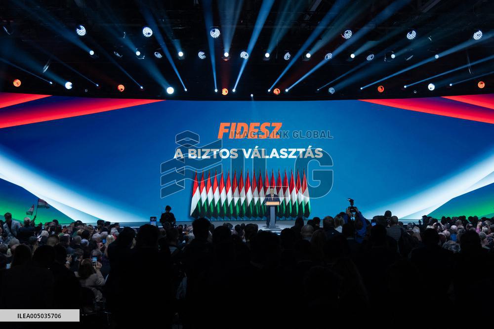 Viktor Orban At The Fidesz Party s 31St Congress - Budapest