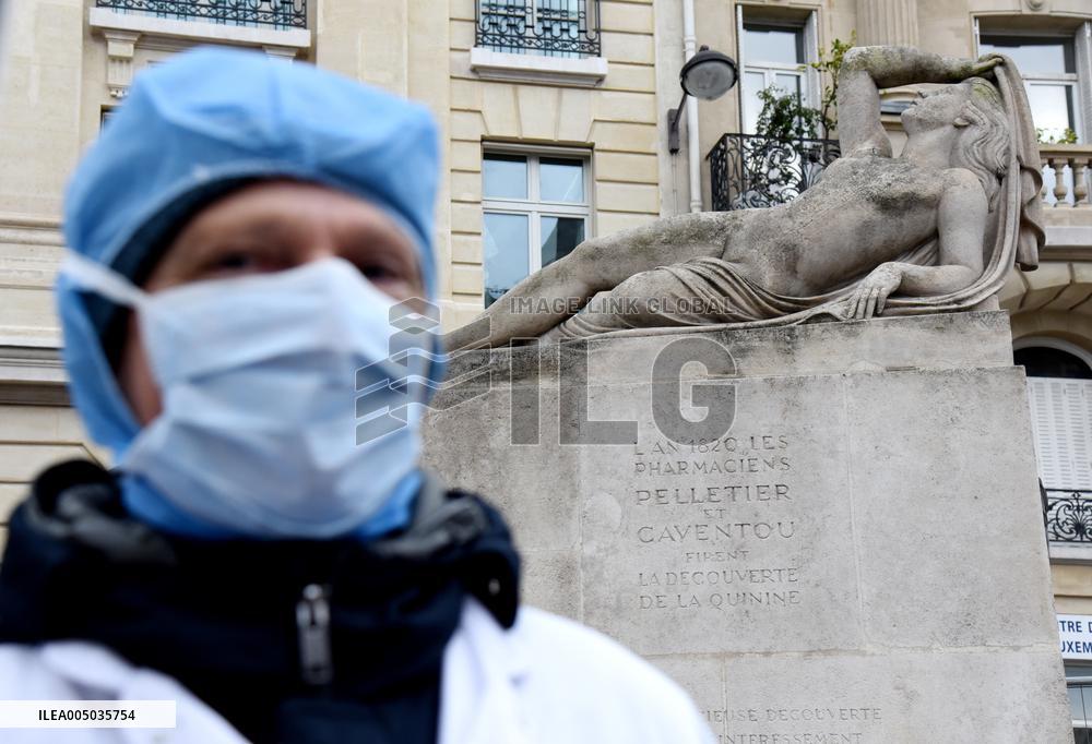 Liberal Doctors Demonstration - Paris