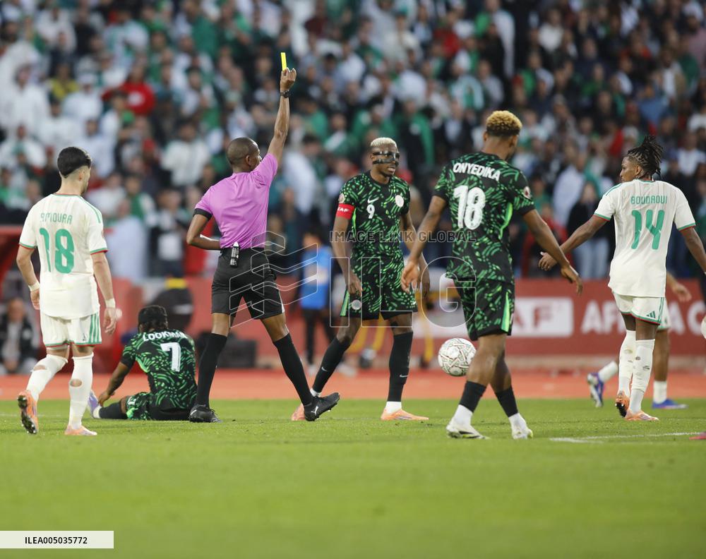 CAN - Algeria v Nigeria