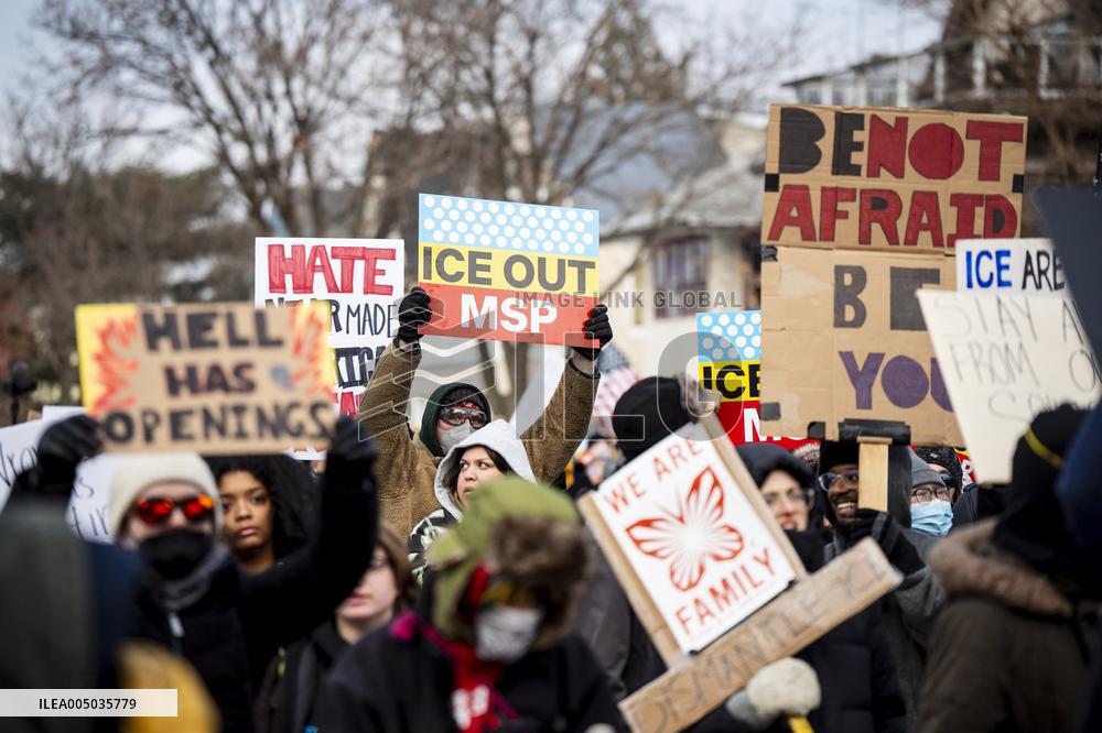 Protest For Renee Good - Minneapolis
