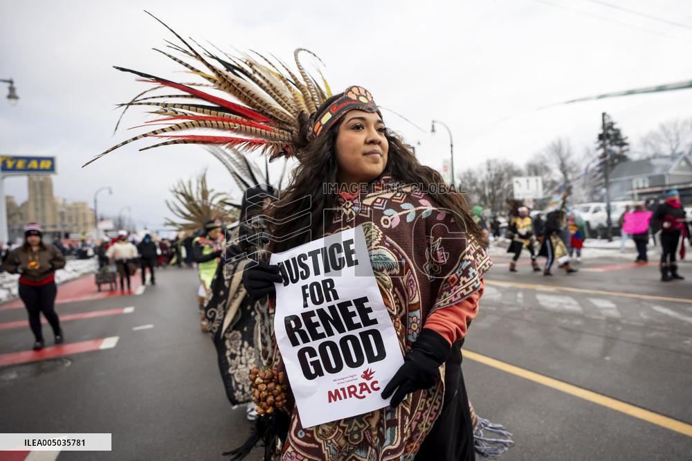 Protest For Renee Good - Minneapolis