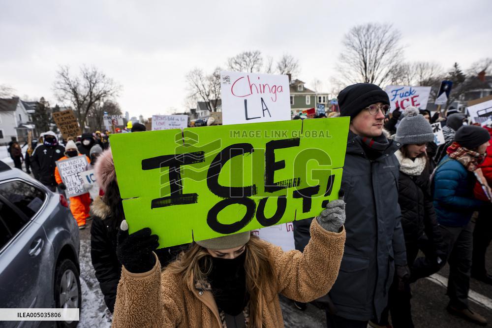 Protest For Renee Good - Minneapolis