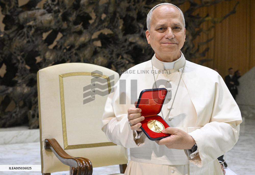 Pope Leo XIV Meets Jubilee Partners - Vatican