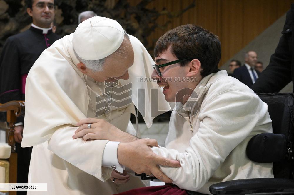 Pope Leo XIV Meets With Young People From Rome - Vatican