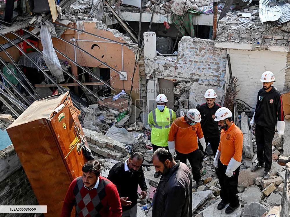 Gas Explosion At Wedding House - Islamabad