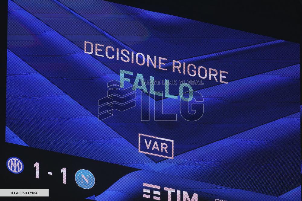 CALCIO - Serie A - Inter - FC Internazionale vs SSC Napoli