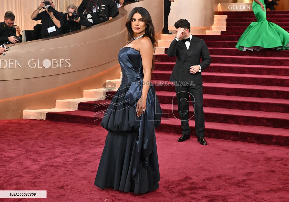 83rd Annual Golden Globes - Arrivals