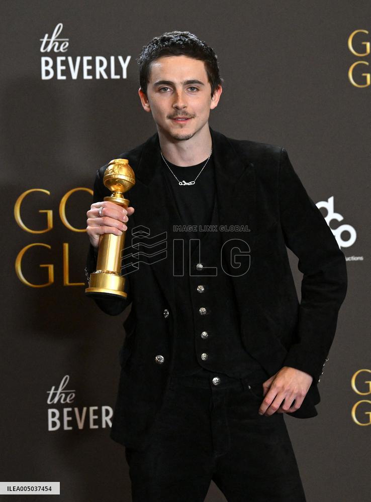 83rd Annual Golden Globes - Press Room