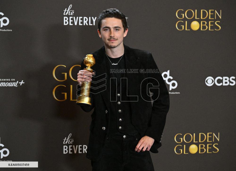 83rd Annual Golden Globes - Press Room