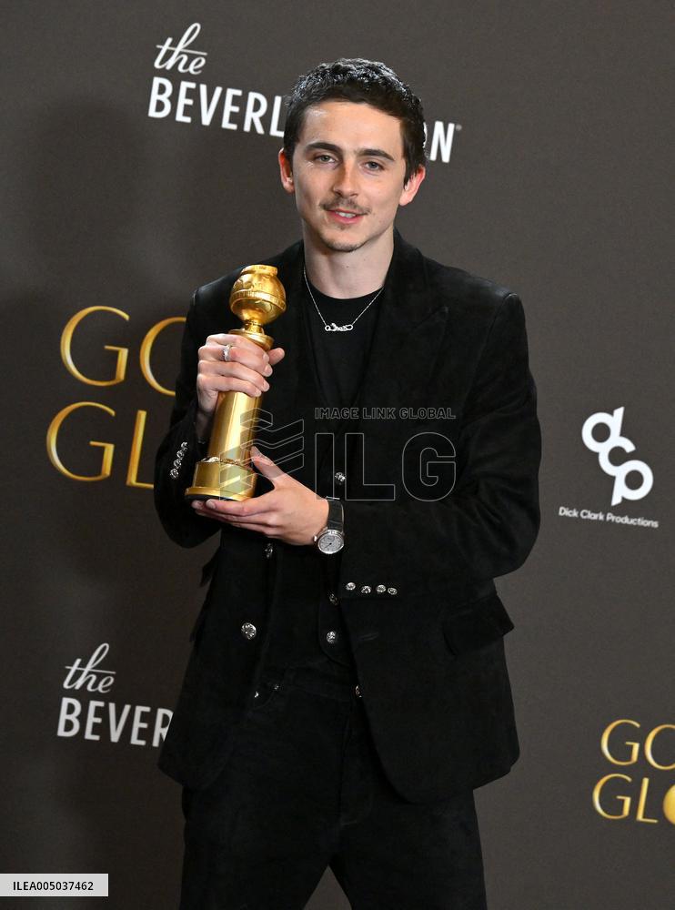 83rd Annual Golden Globes - Press Room