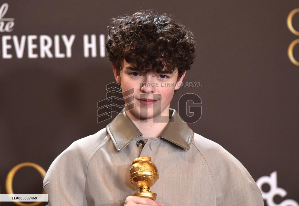 83rd Annual Golden Globes - Press Room