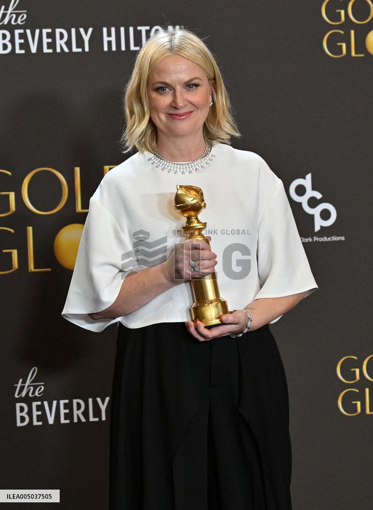 83rd Annual Golden Globes - Press Room