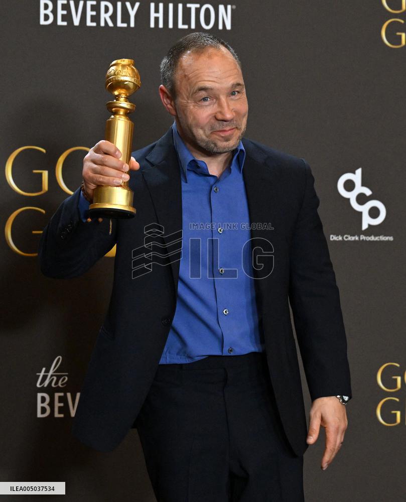 83rd Annual Golden Globes - Press Room