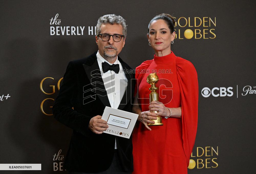 83rd Annual Golden Globes - Press Room