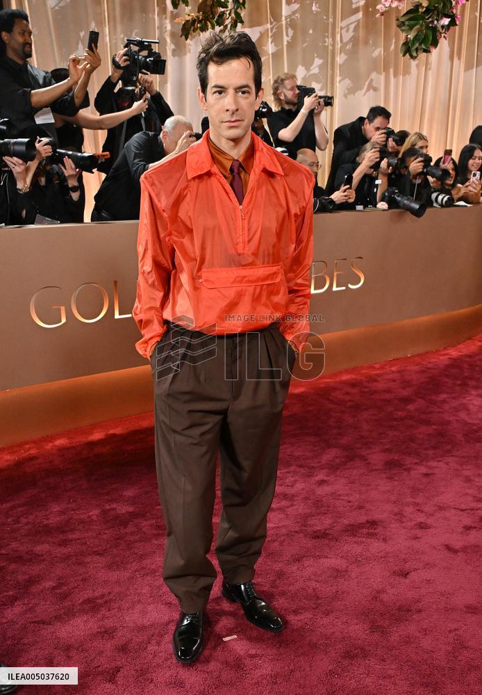 83rd Annual Golden Globes - Arrivals