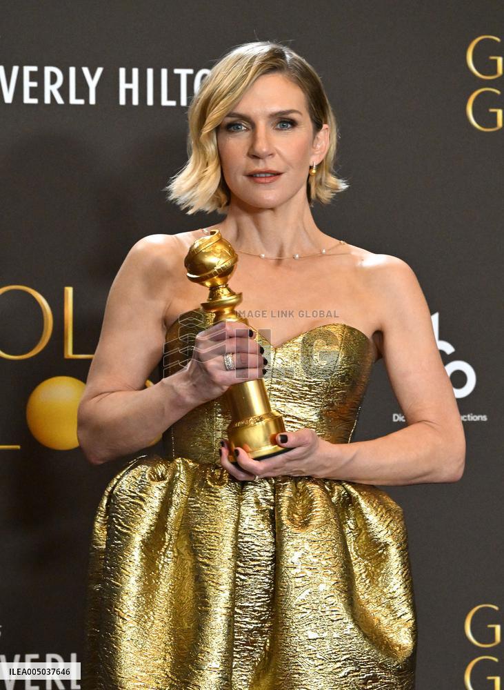 83rd Annual Golden Globes - Press Room