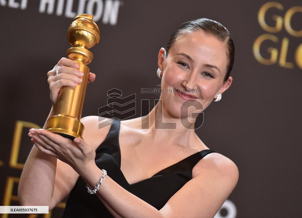 83rd Annual Golden Globes - Press Room