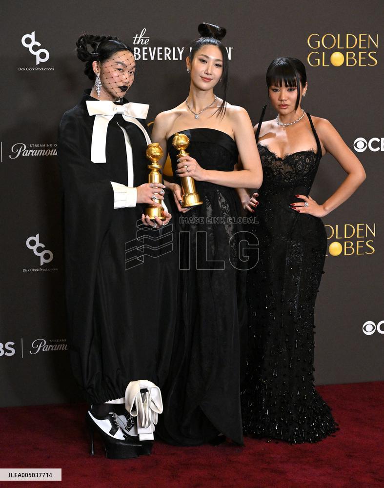 83rd Annual Golden Globes - Press Room