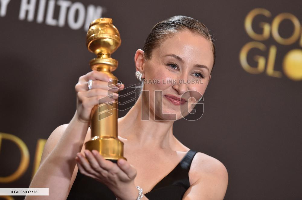 83rd Annual Golden Globes - Press Room