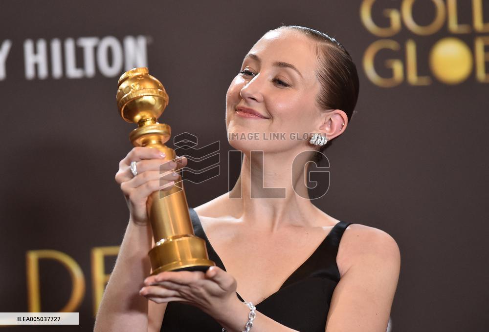 83rd Annual Golden Globes - Press Room
