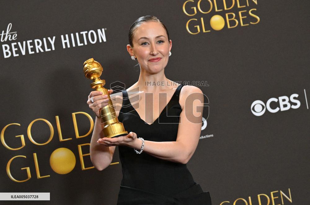 83rd Annual Golden Globes - Press Room