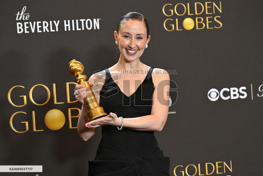 83rd Annual Golden Globes - Press Room