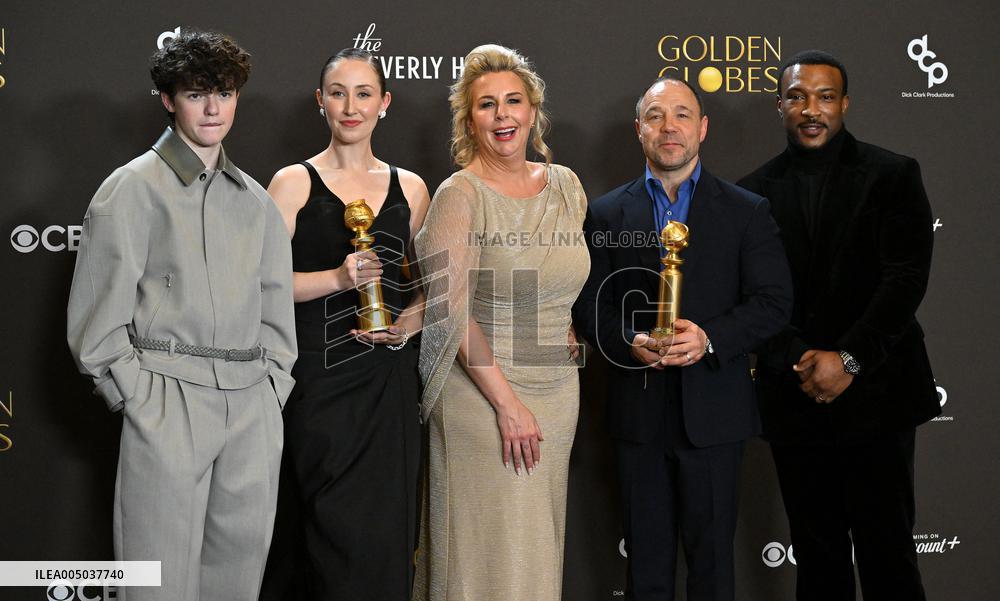 83rd Annual Golden Globes - Press Room