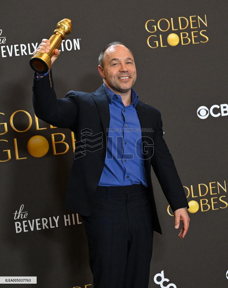 83rd Annual Golden Globes - Press Room