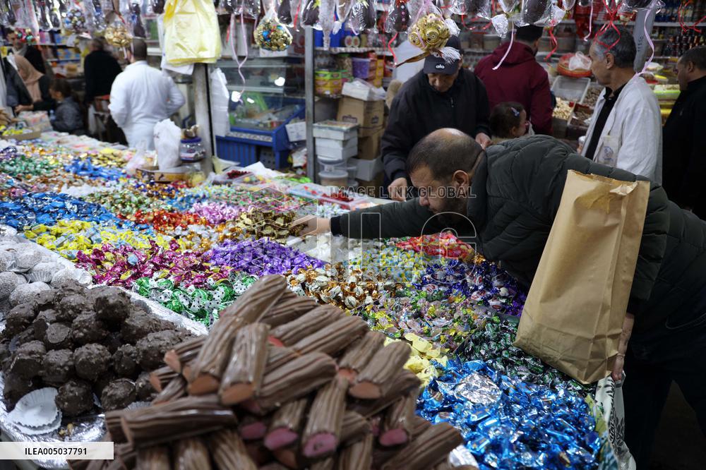 New Year Celebration Preparations in Blida - Algeria