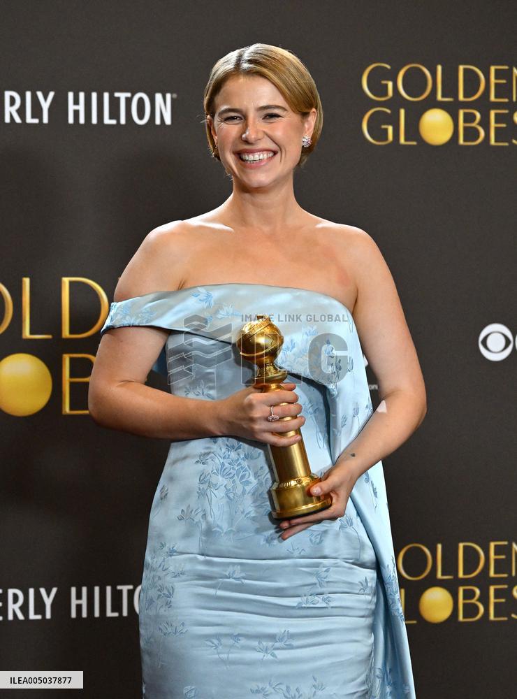 83rd Annual Golden Globes - Press Room